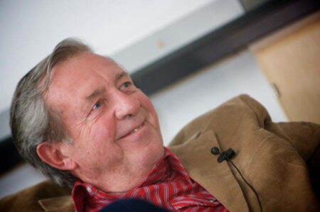 American multi disciplinary artist Bud Luckey at the very first NEoN in 2009.