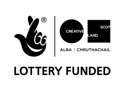 Lottery Funded Creative Scotland logo