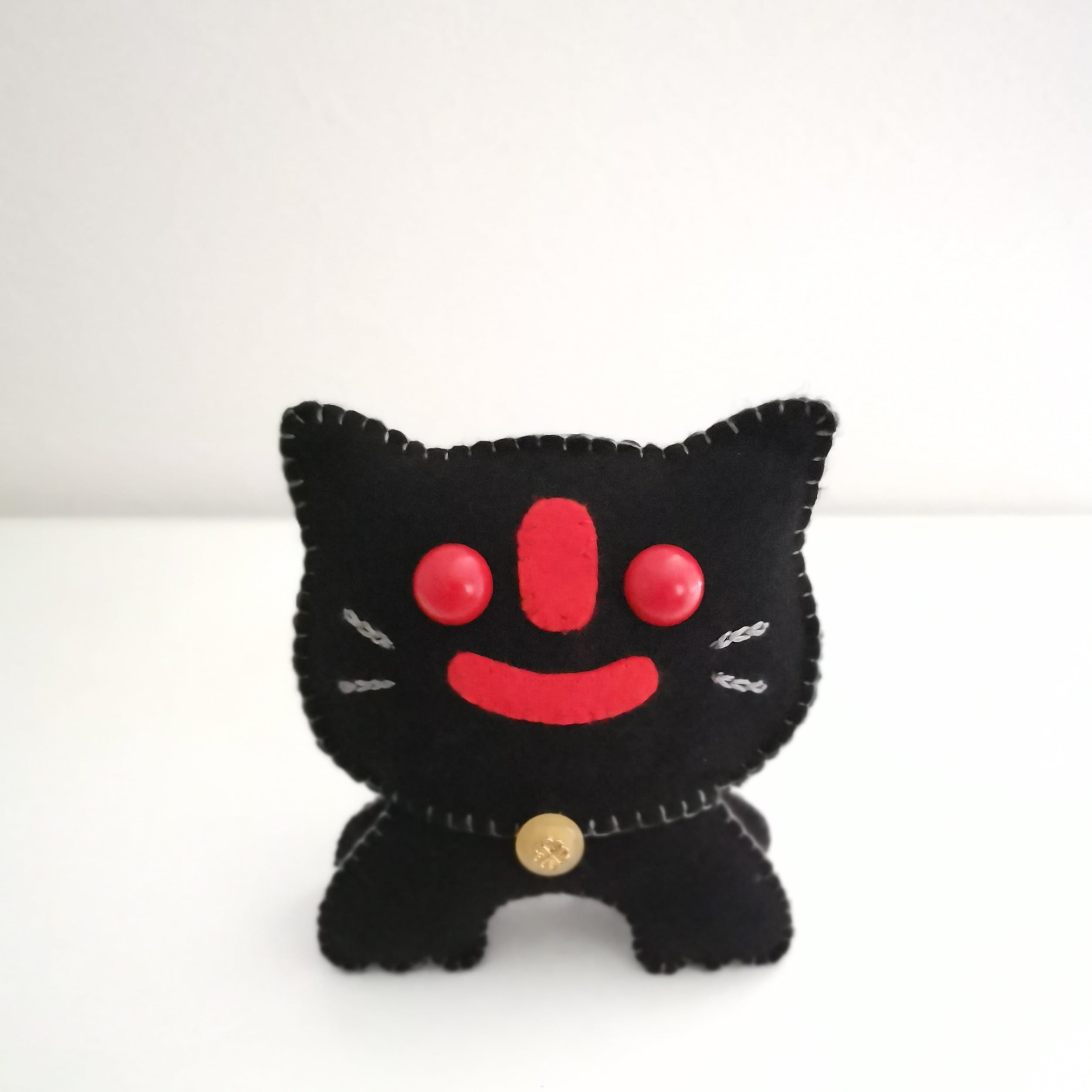 “Home Cat” handmade plush doll (2020)