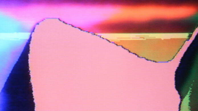 Computer Generated image of colourful patterns